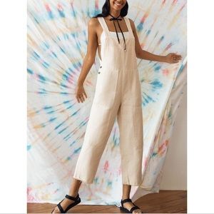 BDG Urban Outfitters White Overalls